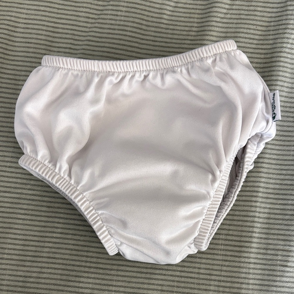 Kids White Swim Diaper - Green Sprouts